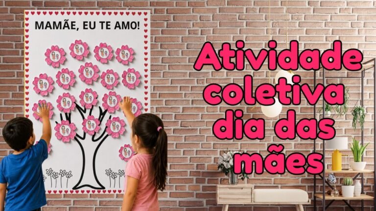 atividade coletiva dia das maes educação infantil para alfabetização página 1